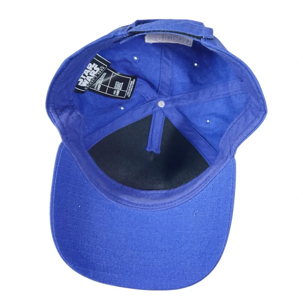 Star Wars Youth Droid Depot Blue and White Baseball Hat with R2-D2 EUC Sci Fi